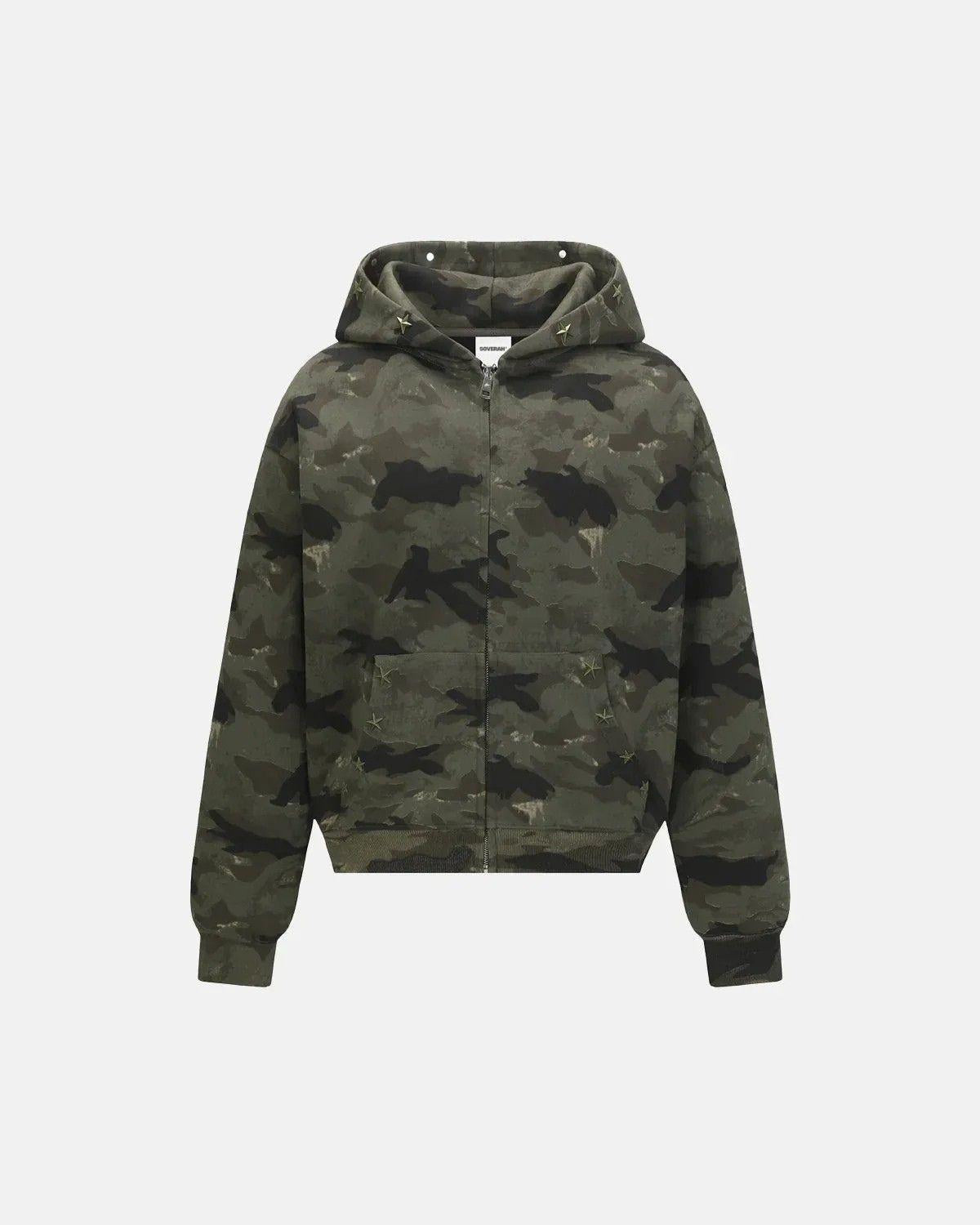 Jaqueta Leve Cloudfeel Sayem Camuflada Masculina: Conforto Urbano e Estilo Streetwear