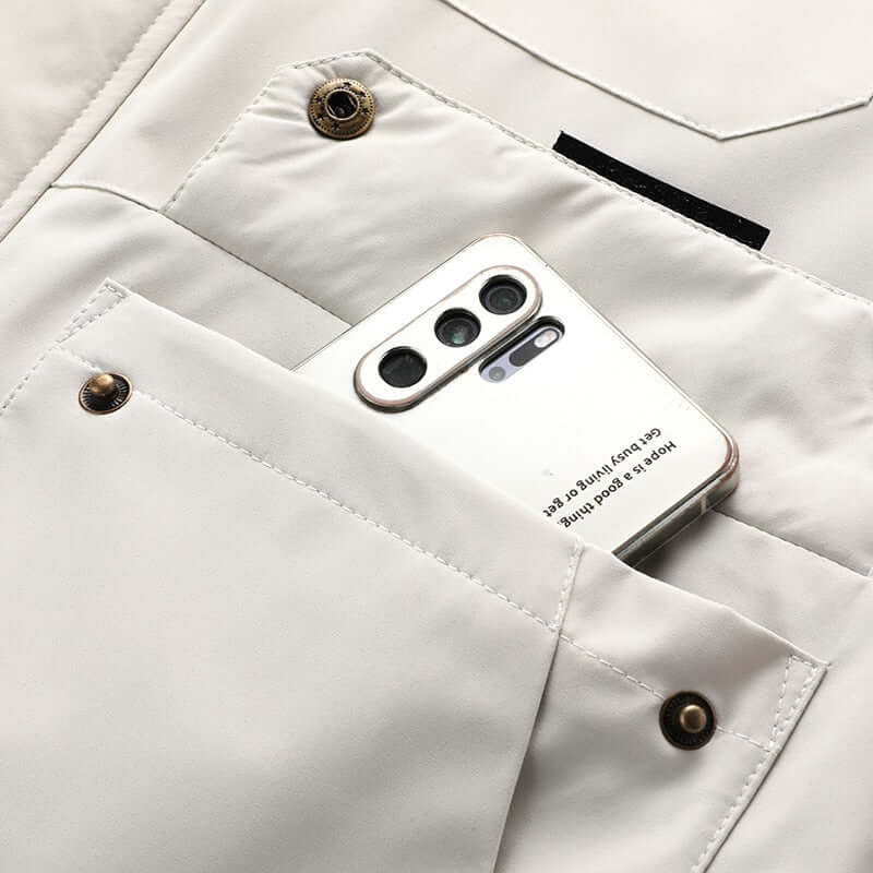 Jaqueta Masculina Impermeável Acolchoada Leve Respirável: Conforto e Estilo no Inverno