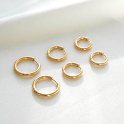 Aros Trio Dorado 18K